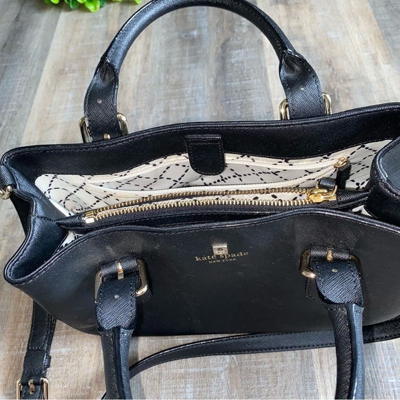 SOLD Kate Spade Black Cove Street Provence Satchel - Picture 6 of 12